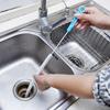 Kanalreinigungsbürste, Rohrbaggerwerkzeuge, Abflussreiniger-Stick, Verstopfungsentferner, für Zuhause, biegsam, für Waschbecken, Badewanne, Toilette, Baggerrohr, Schlangenbürste