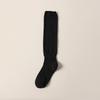 Lady Spring and Autumn Elderly Yuezi Loose Mouth Long Tube Pile Pile Cotton Socks