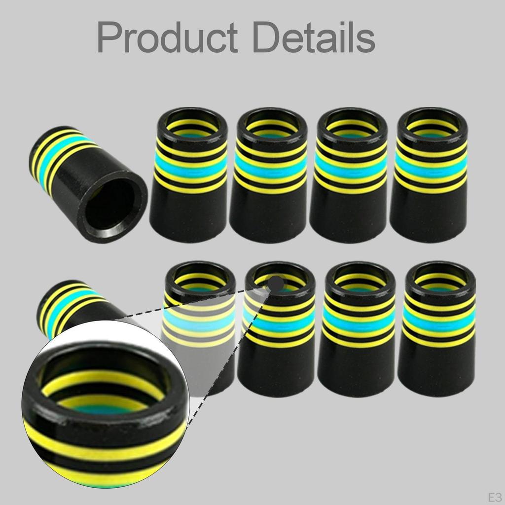 10 Pieces Golf Club Ferrules 370 Shaft Covers, Premium Replacement Durability Portable,