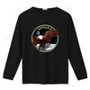 Apollo 11 Mission Patch Eagle Moon Earth T Shirt vintage Washed Versatile designer clothes Slightly Unisex