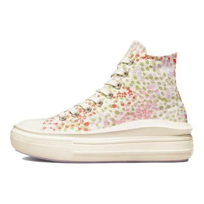 Chuck Taylor All Star Move Platform High Floral Women Sneakers Cream Egret Multi A01593C