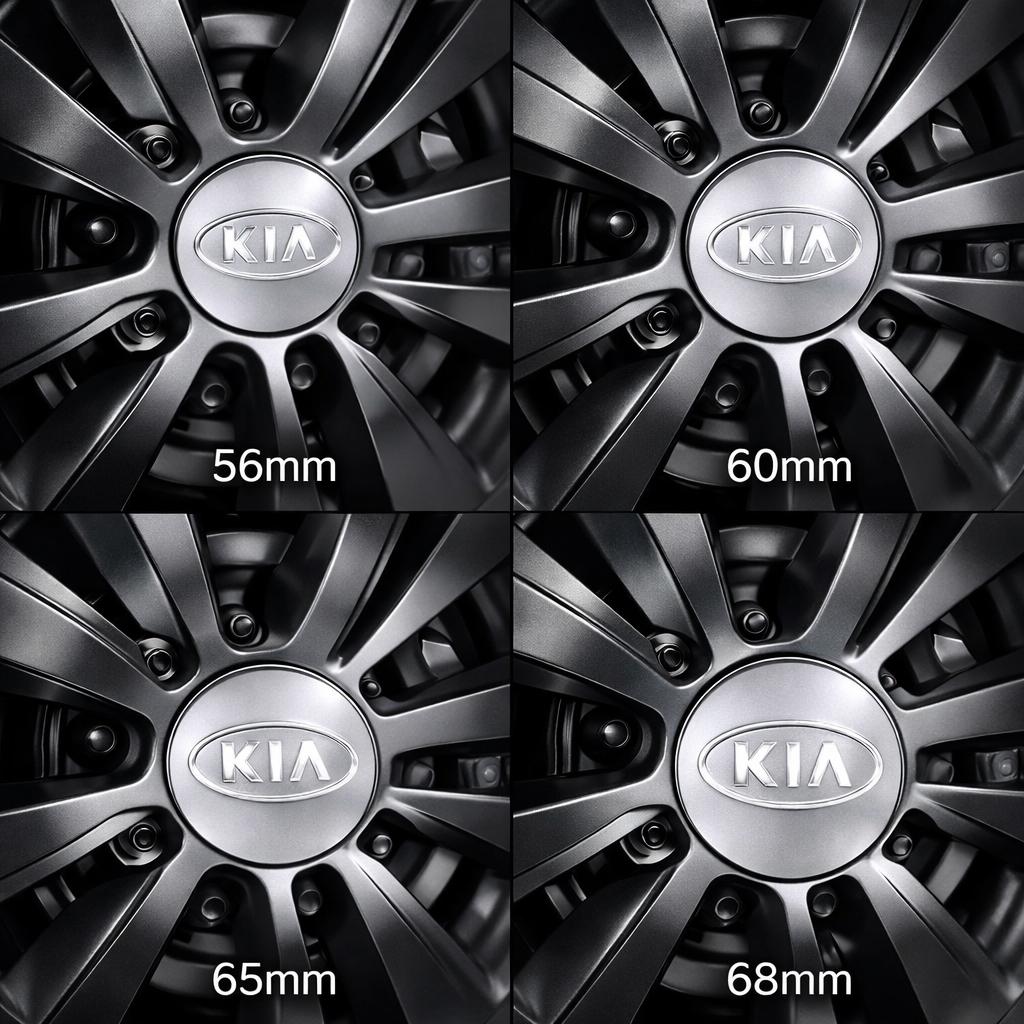 ENTQ1 4pcs 56mm 60mm 65mm 68mm Car wheel emblem Wheel Center Hub Cap auto Rim refit badge covers sticker styling accessories For kia 54A