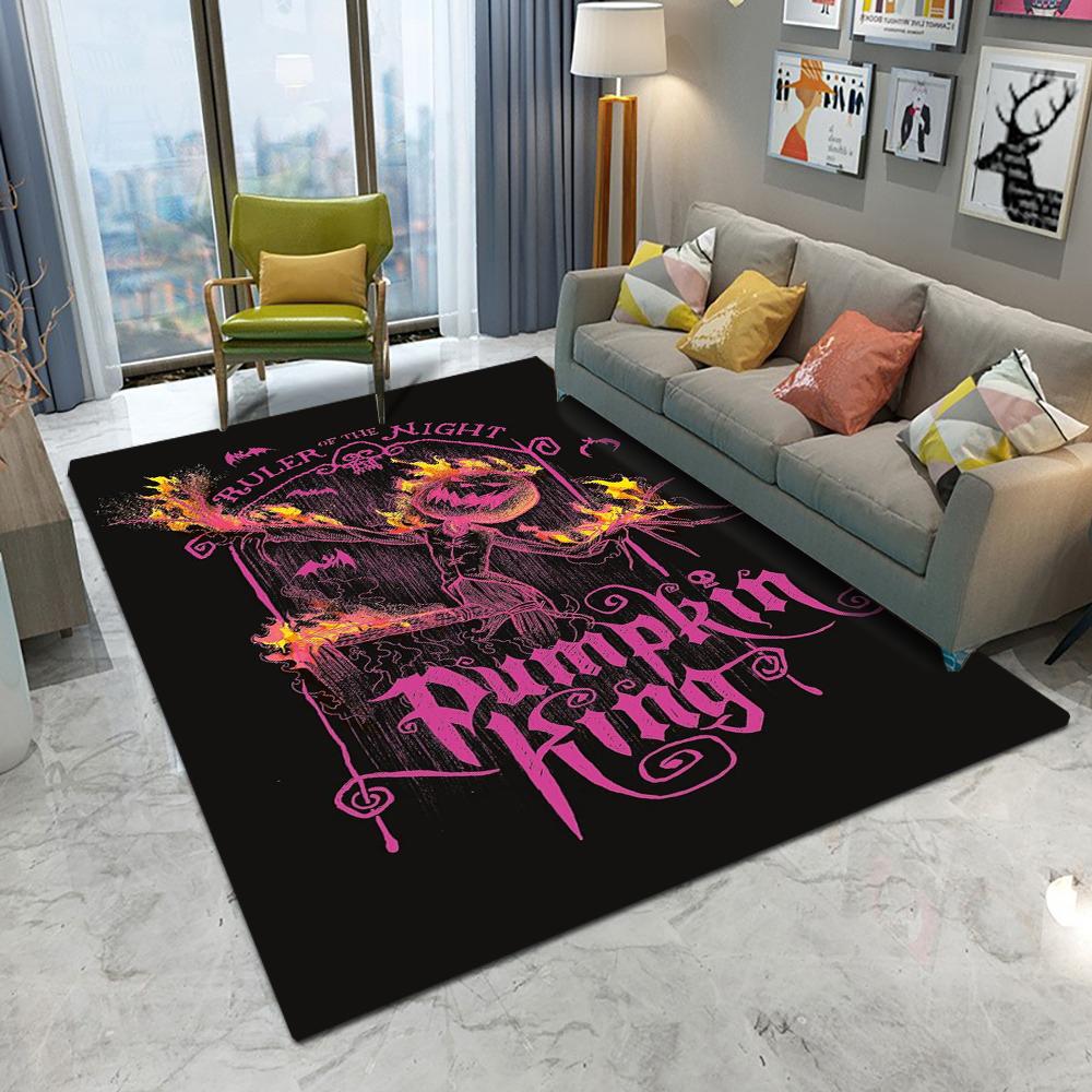 Disney The Nightmare Before Christmas Area Rug Non-Slip Bedroom Kitchen Bathroom Entracne Rug Living Room Washable Carpet