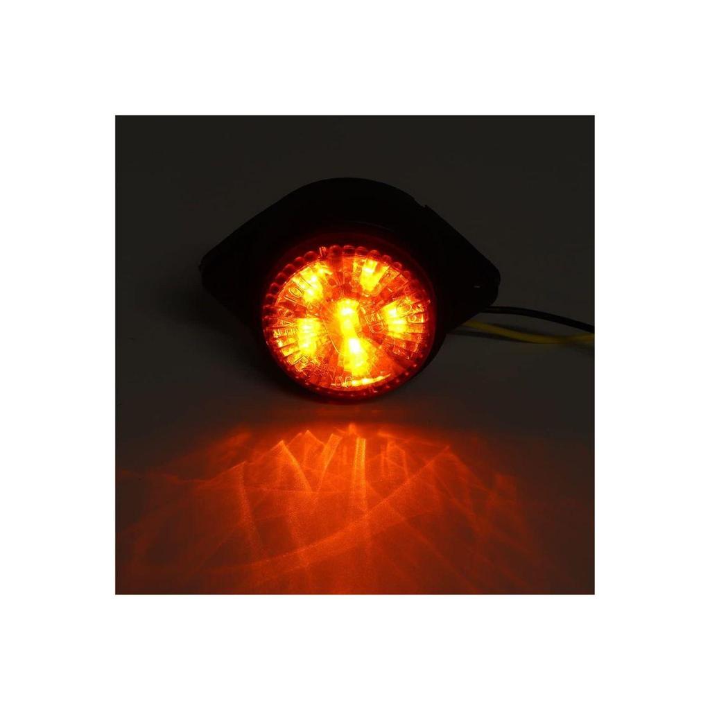 6PCS LED Marker Lights Trailer, 12V Waterproof Trailer Marker Light LED Truck Trailer Amber Light Front Rear LED Side Marker Lights