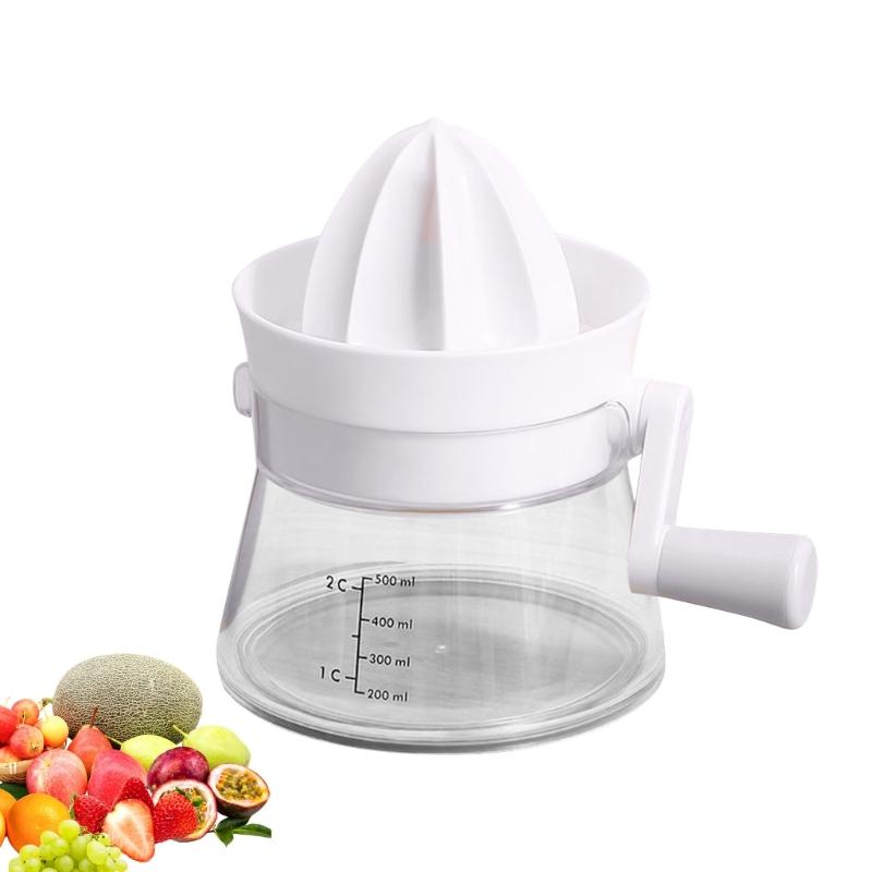 Ergonomic Handle Manual Juicer Hand Operated Vegetable Squeezer Lemon Oranges Juice Extractor with Comfortable Grip
