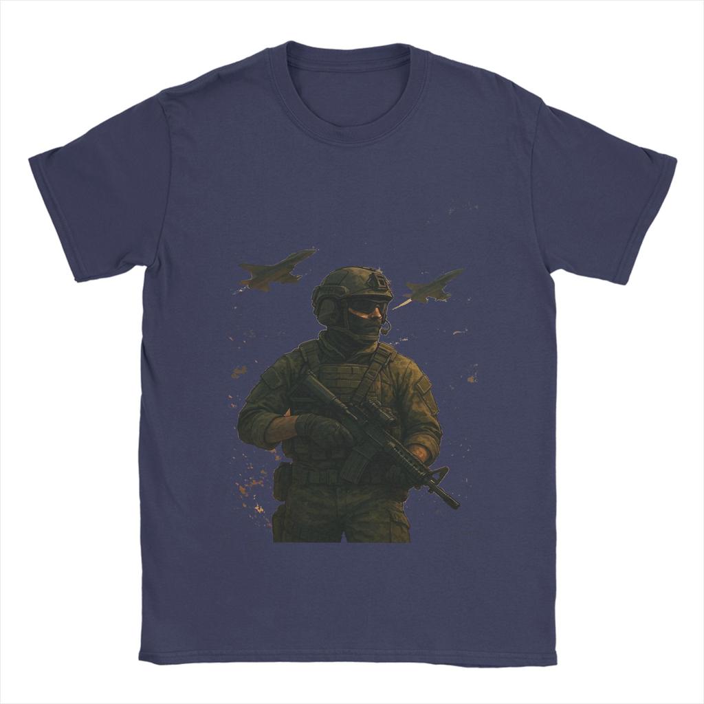 All Seasons Battlefield 6 Funny Games BF6 T Shirt For Unisex 100% Cotton T-shirts Short Sleeve Tops