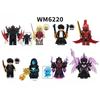 WM6220 Anime Action Figures Parts Bricks Weapons Accessories Blocks Toys