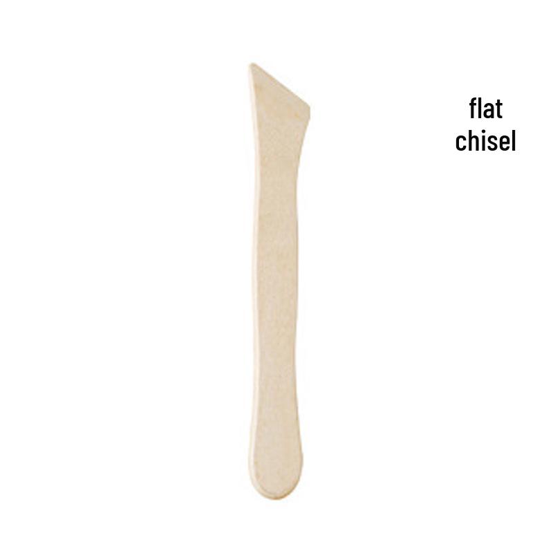 Ensemble d'outils de modelage en argile de poterie en cinq pièces pour sculpture DIY