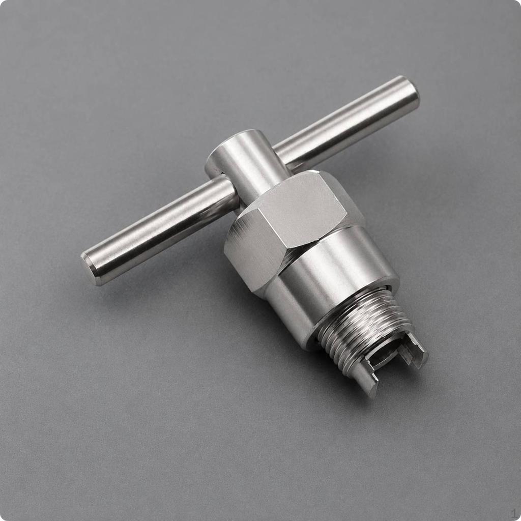 Faucet Puller Hexagonal Body Removal Tool Notched Gripping Edges T Handle