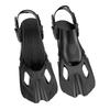 Snorkel Fins Swimming Flippers Adjustable Buckles Travel Size Swim Fins Open Heel Non Slip for Snorkeling Diving Swimming