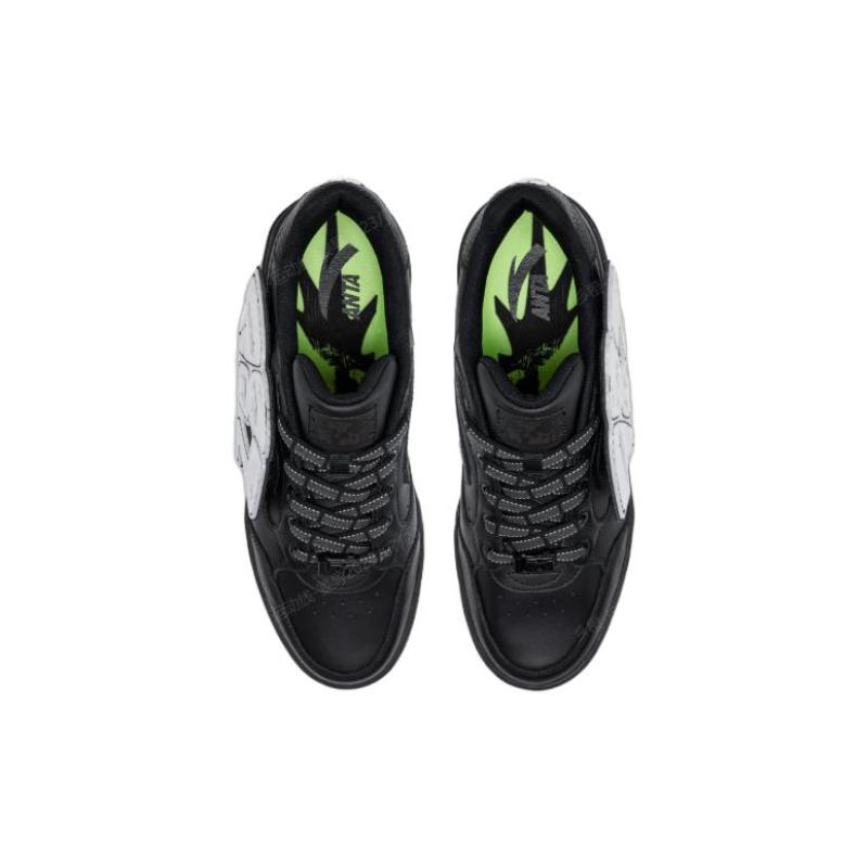 Anta 982 Special Edition Low-Top Skateboard Shoes Women's Black White Sneakers 122338067X-1
