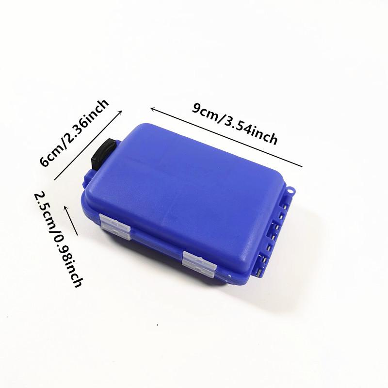 Multi-functional 10 Grid Plastic Fishing Storage Box for Fish Hooks and Gear Accessories