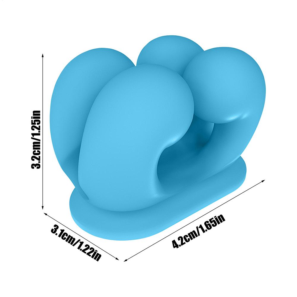 

Silicone Toothbrush Holder Lipstick Car Holder Removable Wall Hanger Multi Purpose Clips Seamless For Door Women Kitchen