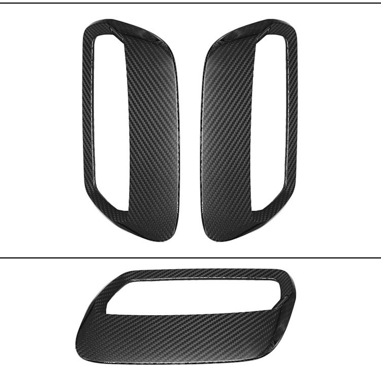 18-23 Ford Mustang Custom Dry Carbon Hood Vents Replacement