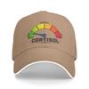Low Cortisol Levels V Memes Baseball Cap  Fashion Trucker Hat Summer Women Men Running Hippie Snapback Cap
