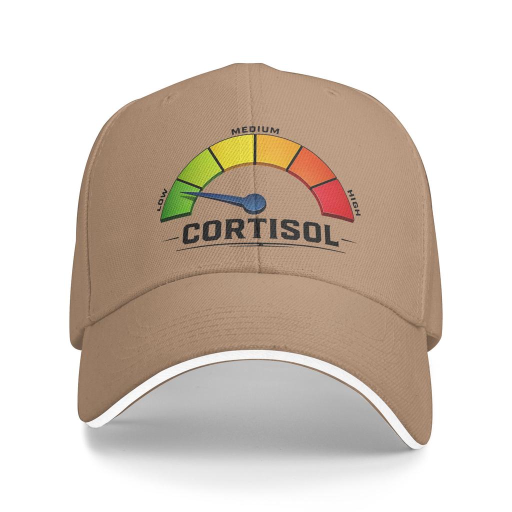 Low Cortisol Levels V Memes Baseball Cap  Fashion Trucker Hat Summer Women Men Running Hippie Snapback Cap