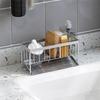 Kitchen Counter Organizer Compact Sink Organizer Compact Design Dedicated Compartments Elegant Aesthetics Space Optimization