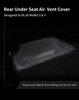 Jowua Rear Seat Under Air Vent Covers for Tesla Model 3 Model Water Resistant Mesh Cloth and Velcro 2 Also Supports 2024 Model 3 Highland Y, Pack,