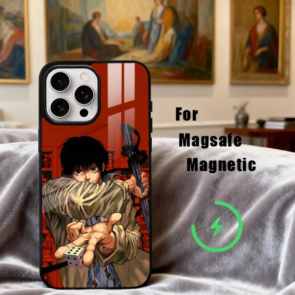 Anime S-Sakamoto-O D-Days Phone Case For iPhone17,16,15,14,13,12,11 Plus,For Magnetic Wireless Charge Cover