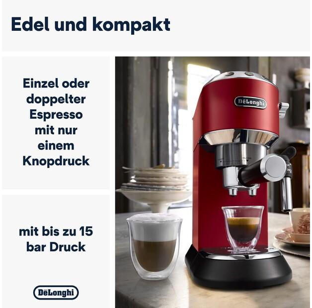 Кофемашина DeLonghi EC 685.R Dedica