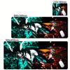 Large Mouse Pad Black White Anime BLEACH Mause Mats Gaming Accessories Office Gamer Keyboard Desk Mat Kurosaki Ichigo Mousepad