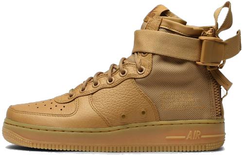 Nike Sf Air Force 1 Mid Elemental Gold Women s AA3966-700 38