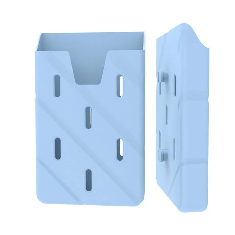 1PC Silicone Mobile Phone Storage Bag For Bogg Bag Beach Bag Accessory Clip-on Mobile Phone Holder Camping Play Gadgets