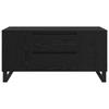 Coffee Table Black Oak Effect 102 x 44.5 x 50 cm
