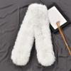 Luxurious Faux Furs Scarf Collar for Women Winter Fall Fashion Crosses Shawl Wrap Evening Party Warm Furry Stoles Shrug