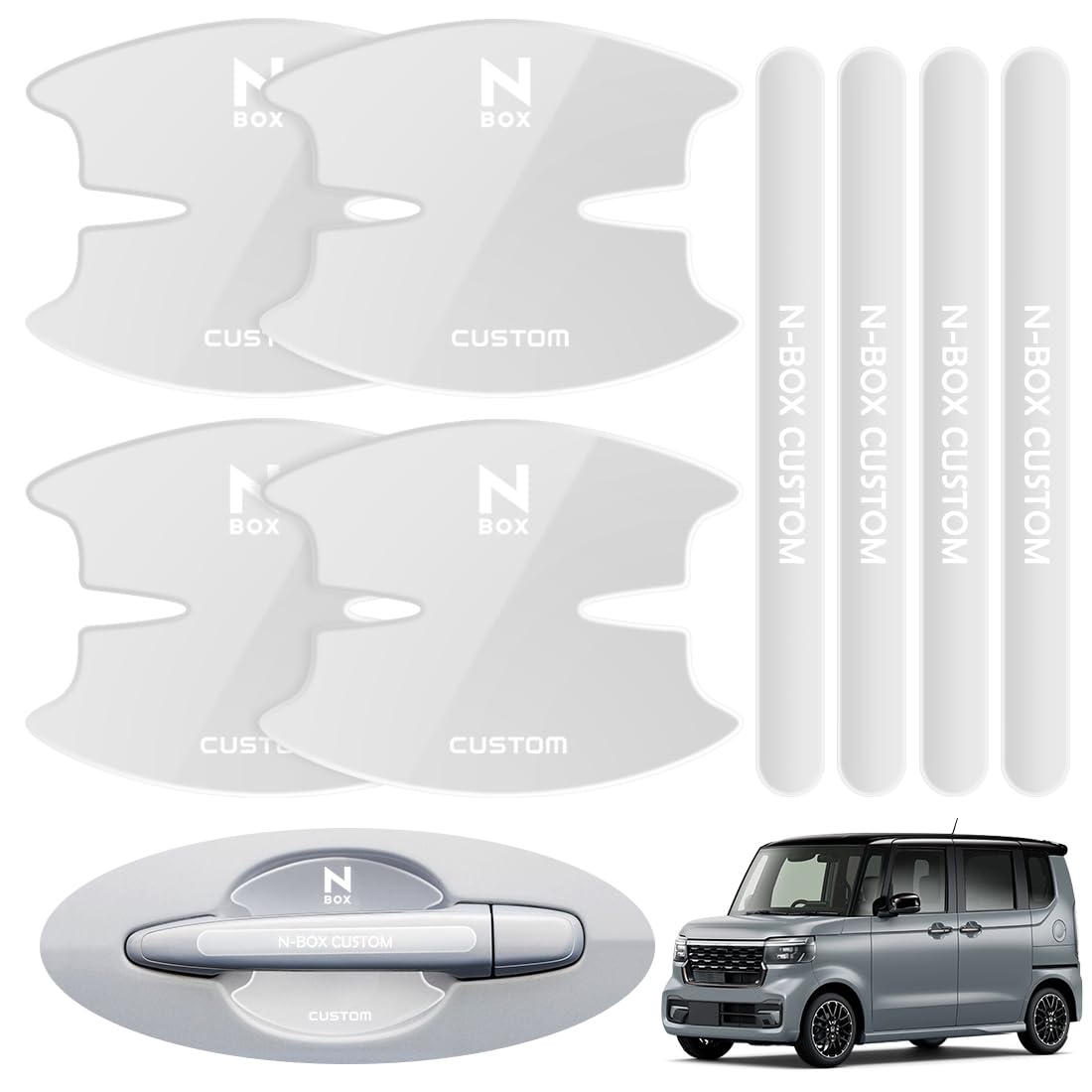 

LUTU Latest Door Handle Protector Parts for Custom 2023 Model Also Compatible with Custom and Comfortable to the Protects Easy and Features a