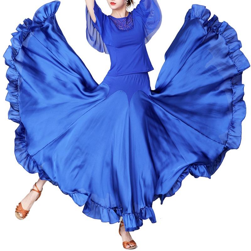 Modern Dancing Dancing Dress Ball Dress Ballroom Performance Dress Long Dress