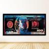 Wall Art Gold Modern Popular Colorful Hundred Money Canvas Painting Quadro Street Abstract Poster Picture Home Decor