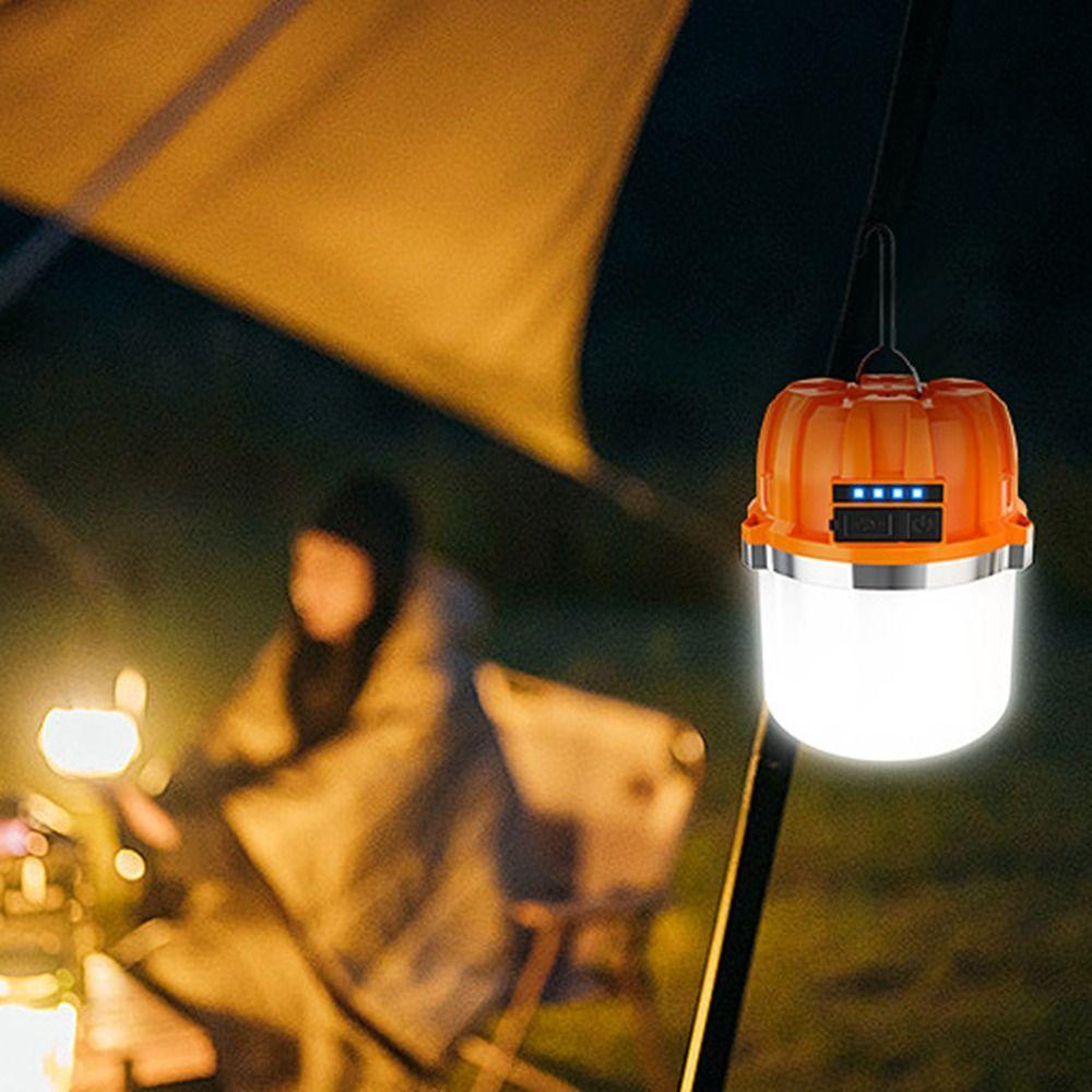 USB Rechargeable LED Camping Lantern High Brightness Long Battery Life Camping Lights Multifunctional with Hooks