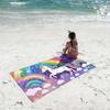 R-Rainbow F-Friends Towel Quick Drying Beach Towels Are Suitable For Swimming Pools Camping Yoga And The Gym