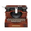 Phonograph Jewelry Music Box Retro Typewriter Rotating Music Box Classic Home Decor Sewing Machine