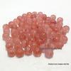 Loose Strawberry Crystal and Jade Pumpkin Beads for DIY Jewelry Accessories