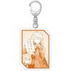 Anime Acrylic Keychain: 'How Could I Possibly Become Your Lover?'