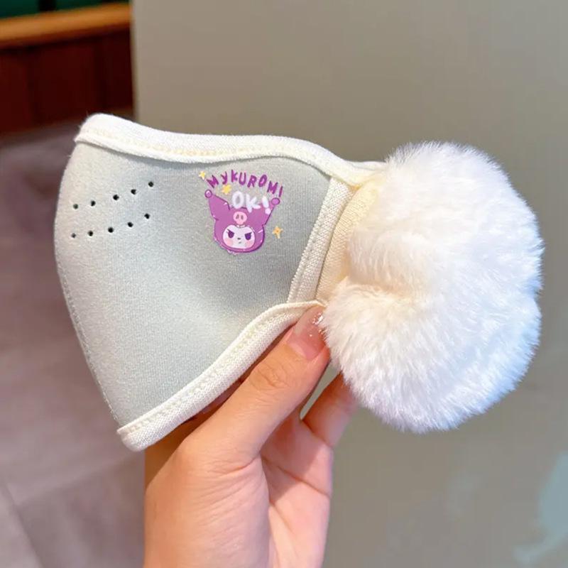 Kinder Winter Fleece Maske mit Ohrenschutz für Jungen & Mädchen