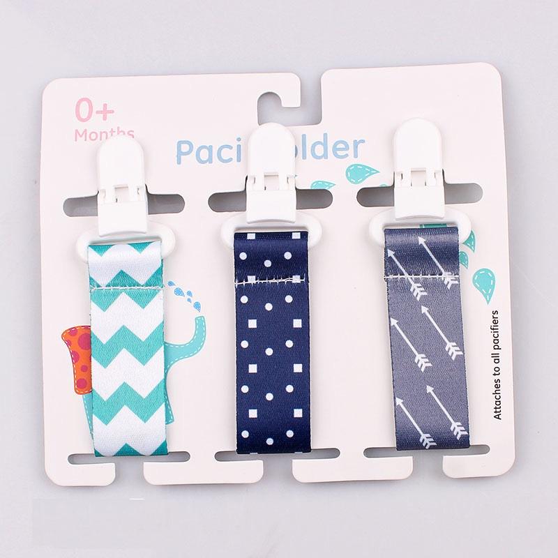 Ins Style Verdicktes Baby Schnullerketten Set, 3er-Pack mit Beißspielzeug