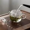 120/200ml Mini Clear Glass Teapot High Borosilicate For Hot  Teapot For One Person Use Kung Fu Tea For Home Office Cafe