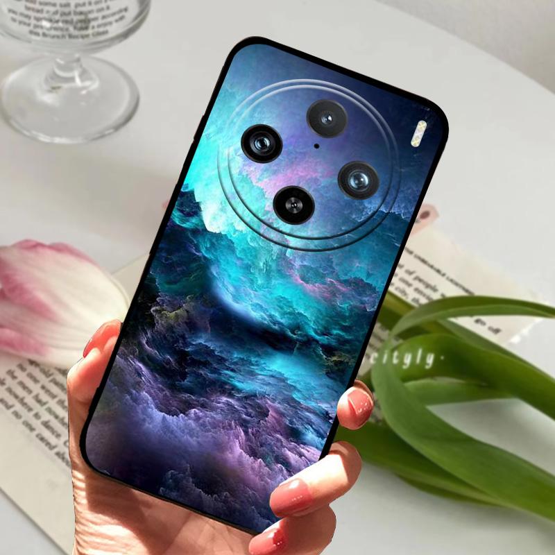 Do etui Vivo X200 5G V2415A Ochrona obiektywu Silikonowe TPU Modne Pokrowce na Telefon Do VIVO X 200 Pro Capa X200Pro mini Osłony Zderzakowe