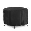 Waterproof Round Table Cover Heavy Duty Patio Furniture Covers