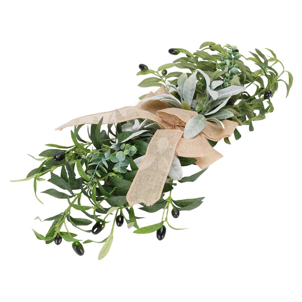 Artificial Olive Stair Hanging Decoration 60CM Handcrafted Vivid Details Fake Olive Decor for All