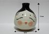 Okame Sake Bottle Set Go Cute Sake Japanese Why not give it as a 1.5 Size, Cup, Gift, Present, Souvenir, Sake, gift?