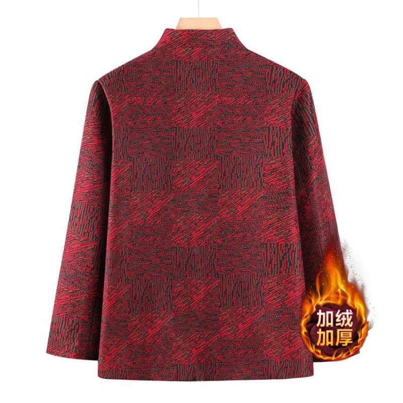 New autumn embroidered jacket top wife old autumn clothing temperament clothing