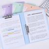 A4 File Folder 100 Pages Document Folder Portable Test Paper Collection Book  Stationery Supplies