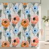 Mooie Bloemen Douchegordijnen Aquarel Bloemen Bloemen Home Decoratie Gordijn Voor Badkamer Polyester Stof Badgordijn