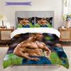 Muscle Power Action Bedding Without Core 1 Duvet Cover 2 Pillowcase Without Core Christmas Birthday Gift Bedding Set