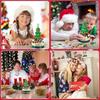 360pcs Rotating Christmas Tree Music Box Building Toys Building Block Creative Assemble Melodies Paradise Choice Holidays Gifts