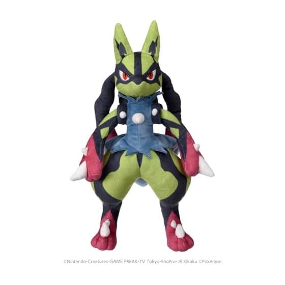 Takara Tomy Pokemon Plush Yellow Mega Lucario Approx. 34cm Height
